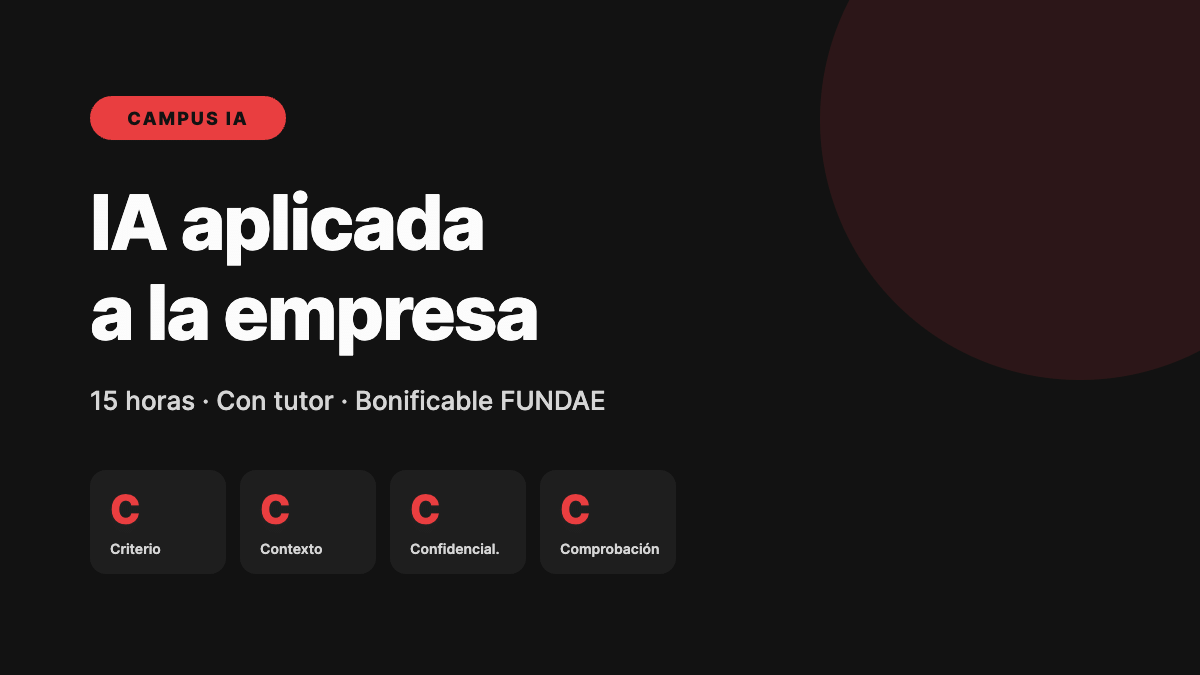 IA aplicada a la empresa